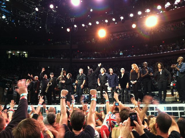 The E Street Band, Madison Square Garden - fot: @springsteen http://twitpic.com/photos/springsteen