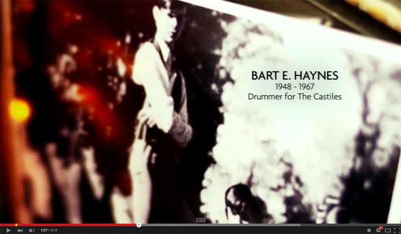Bart E. Hayes – perkusista w The Castiles, pierwszym zespole Bossa
