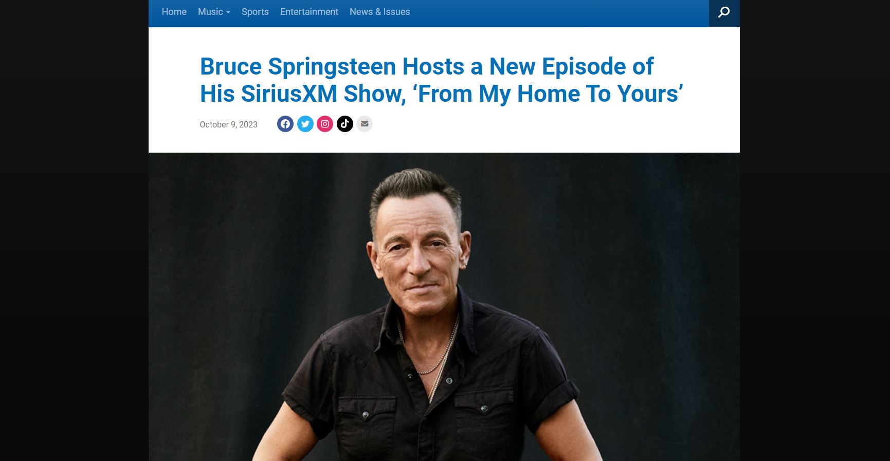 Bruce Springsteen powraca do E Street Radio!