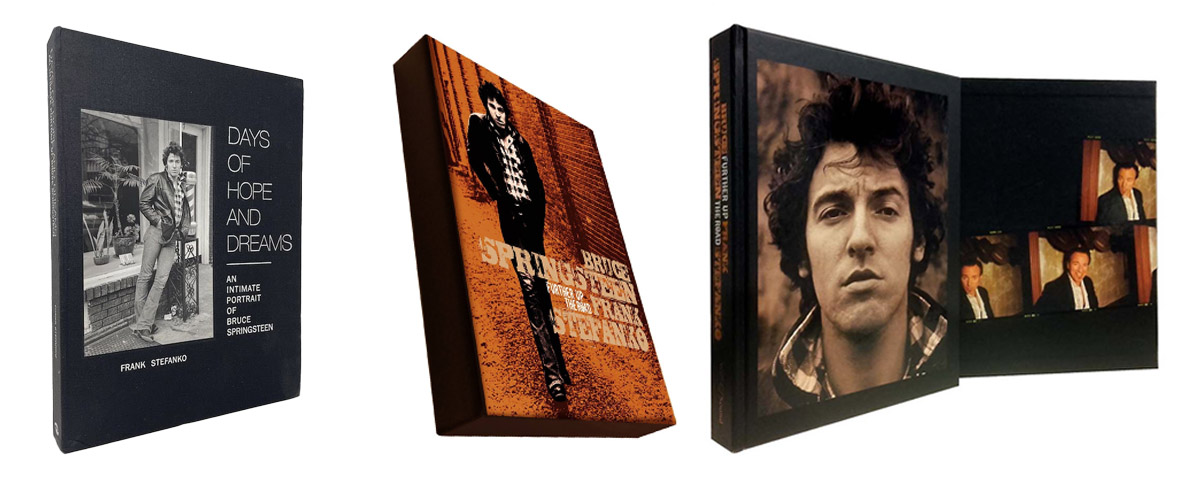 Dwa albumy fotograficzne Franka Stefanko poświęcone Bossowi: „Days of Hope and Dreams: An Intimate Portrait of Bruce Springsteen” i „Bruce Springsteen – Further Up the Road”