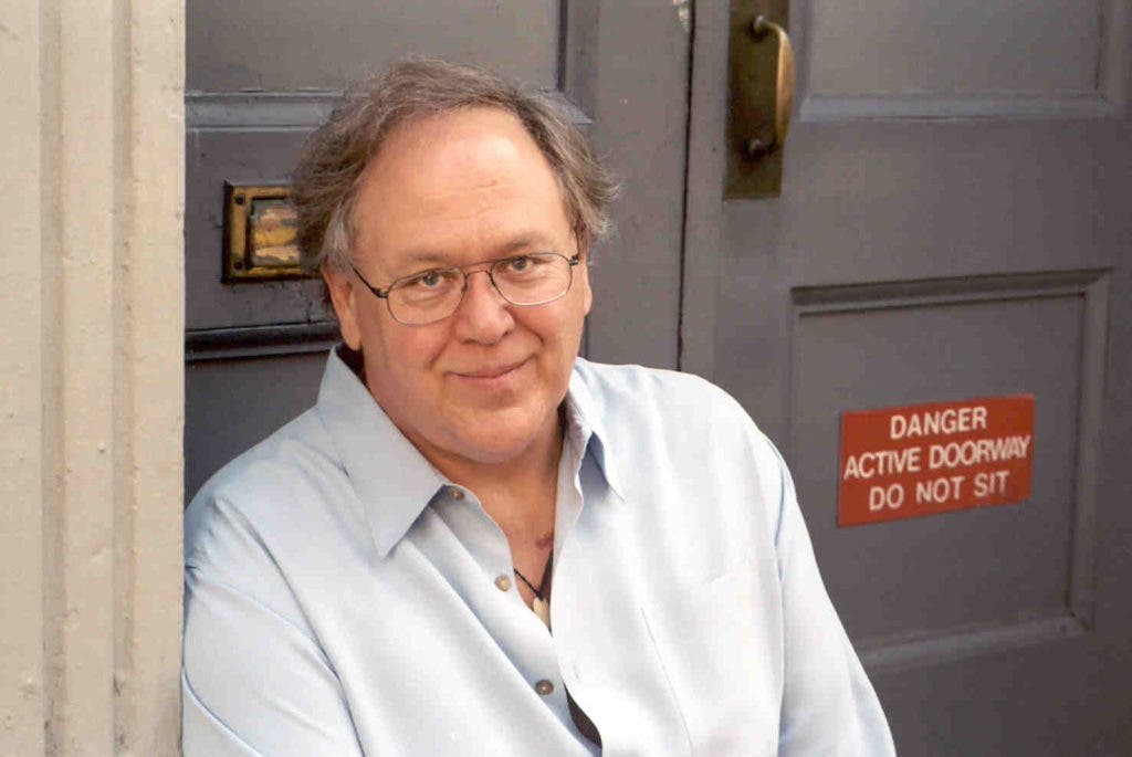Frank Stefanko w Soho, NYC. fot: Carol Reed