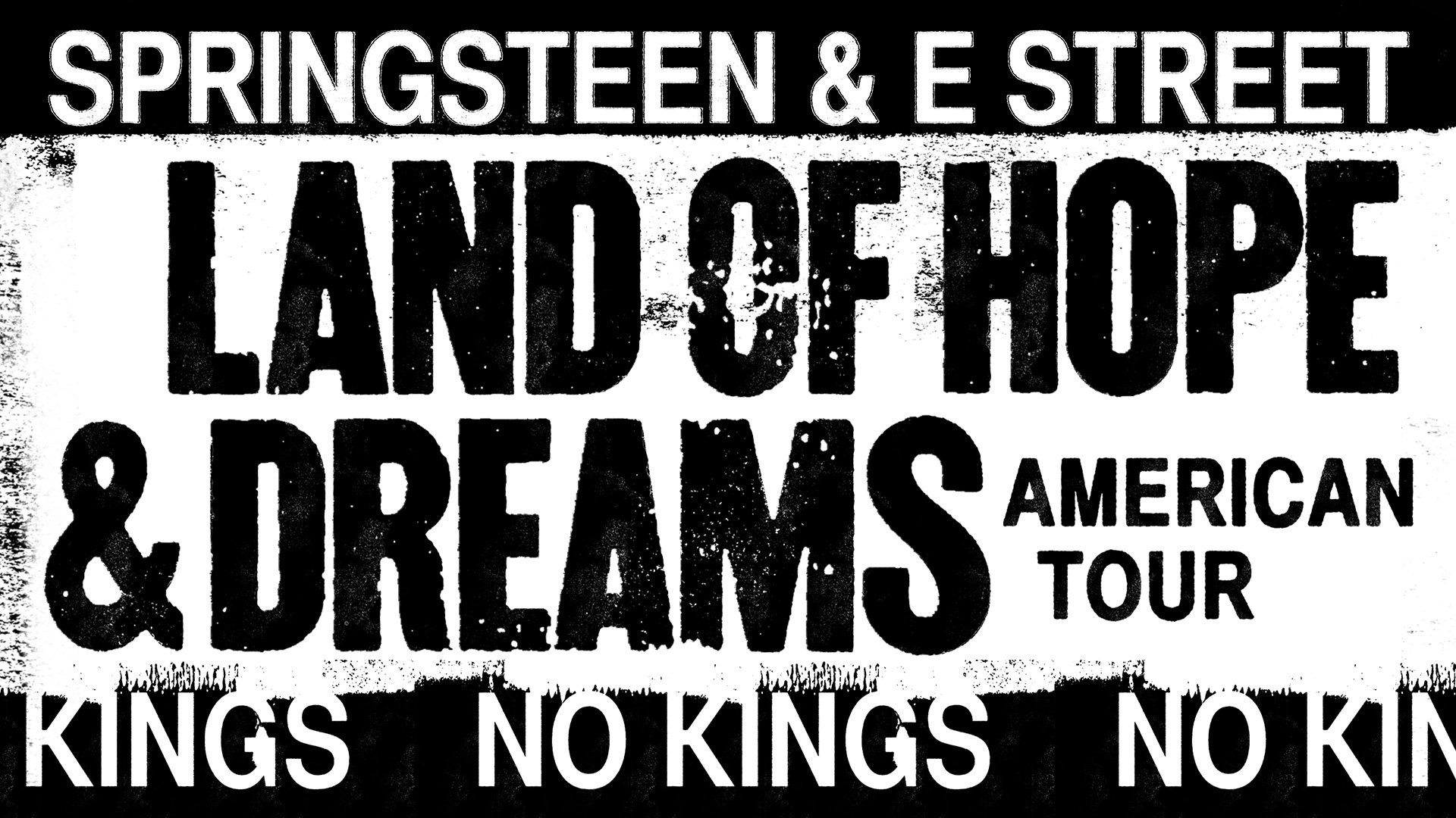 Bruce Springsteen i The E Street Band ogłaszają amerykańską trasę &bdquo;Land Of Hope And Dreams&rdquo;!