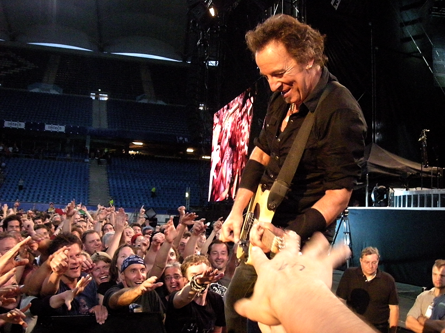 Bruce Springsteen, Hamburg 2008 r. (fot. Leszek Kozłowski/Blood Brothers Poland)